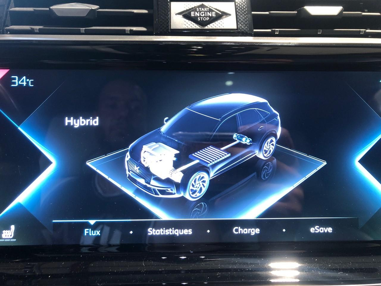 Ds Ds 7 crossback crossback hybride e-tense 300 eat8 4x4 grand chic — photo 21
