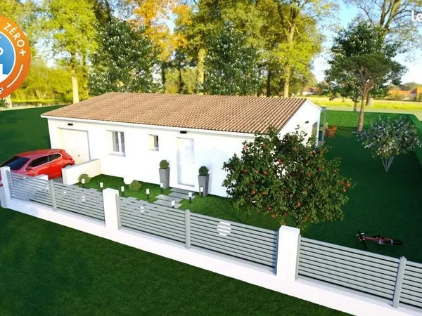 Projet de construction d'une maison 75 m² avec terrain à ROBION (84)