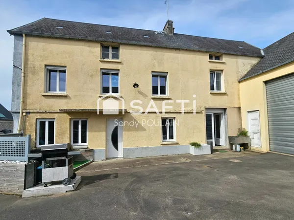 Maison avec grand atelier à 2 km de la plage