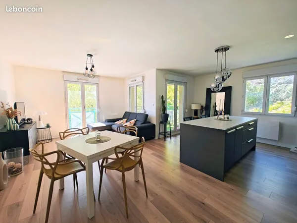 Appartement F3 terrasse parking et garage en option
