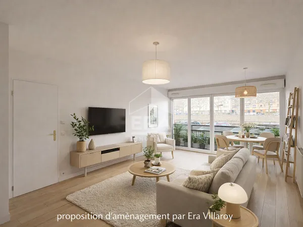 Appartement 2 pièces 47 m²
