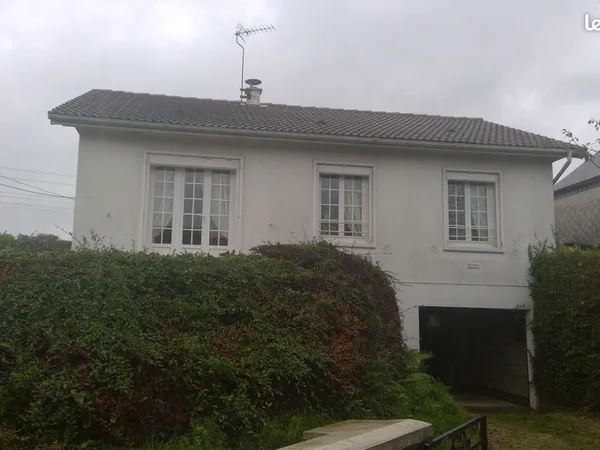 Maison individuelle 65 m² de plain-pied avec sous-sol complet et jardin