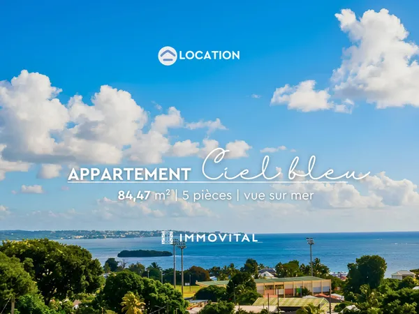 Appartement T5 - 3 niveaux - Vue mer - Centre-ville Petit-Bo