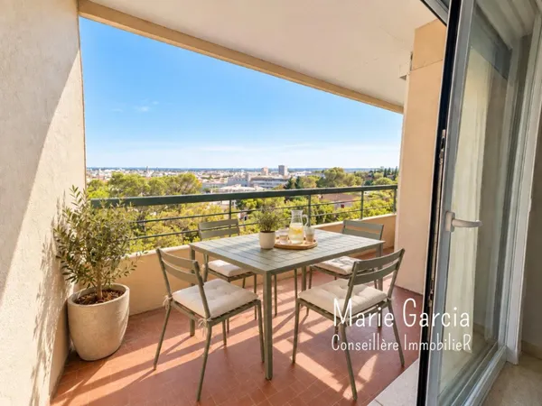 Nîmes Montaury - T2 bis 75 m², 2 terrasses