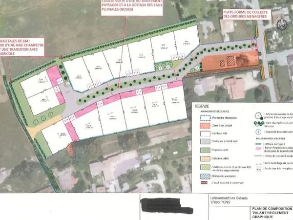 Terrain 554 m²