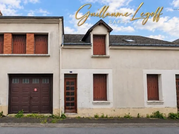 152 m², 3 chambres, garage double et potentiel