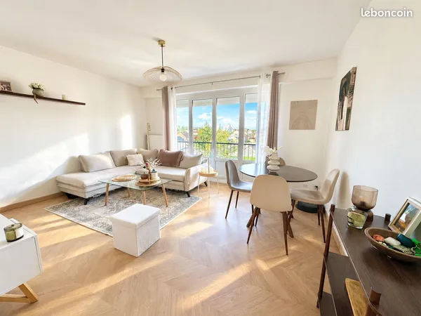 T3 rénové 62 m², garage + 2 caves, Sanvic