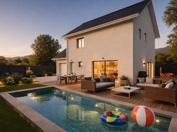 Maison neuve + terrain à SAINT THEOFFREY, à ne pas manquer !