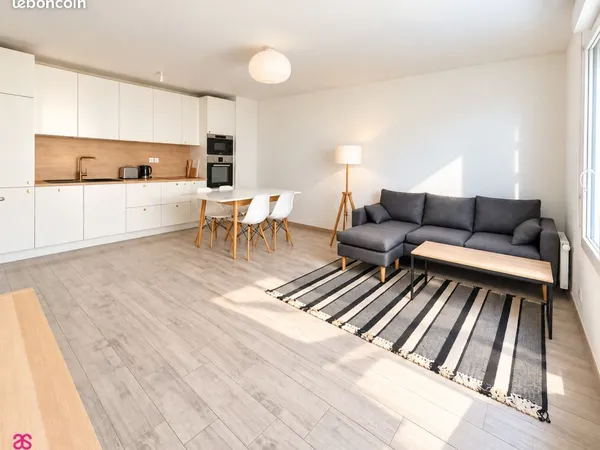 Meublé 3 pièces 62 m²