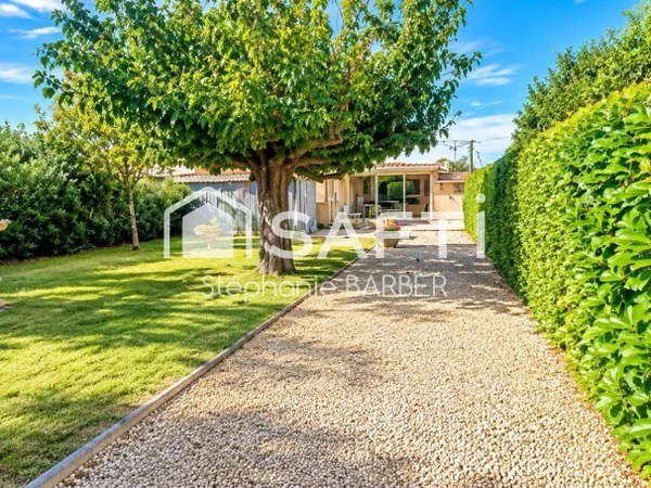 maison plain-pied - 3 chambres - jardin - garage