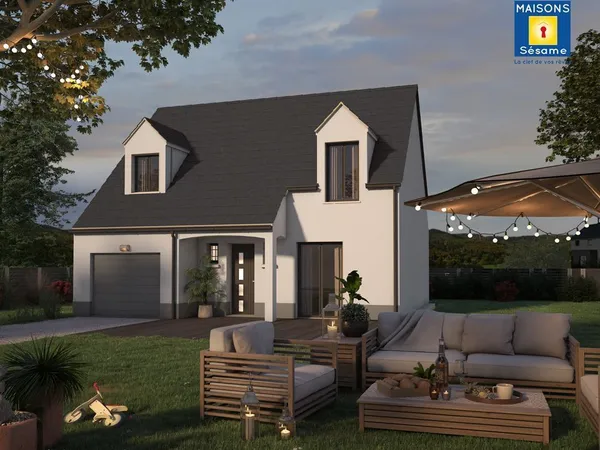 Projet de construction d'une maison 98 m² avec terrain à CHATEAU-THIERRY (02)