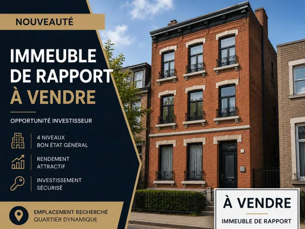 Exclusivité Immeuble De Rapport À Lisieux Centre 5 Appartements - 1 Commerce Rentabilité Brute 8 %