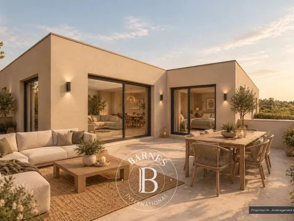 Charbonnières-les-Bains - Appartement de 109 m² - 3 chambres - Terrasse de 54 m² - Dernier étage
