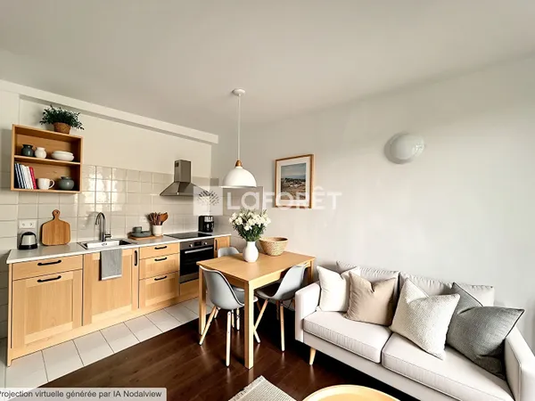 Appartement 1 pièce 16 m²