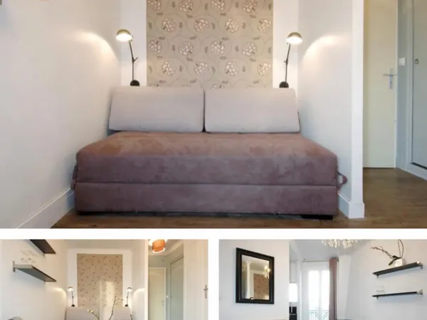 Loue studio 17m² Paris 15ème pour 1 ou 2 mois