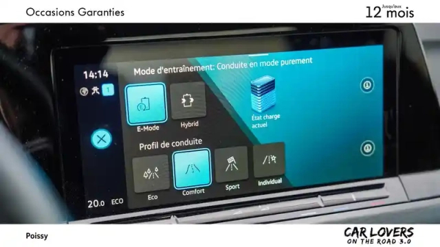 Volkswagen Golf 1.4 hybrid rechargeable opf 204 dsg6 — photo 32