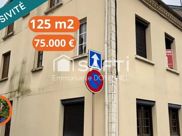Centre de Livarot, 125 m² et 4 chambres