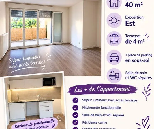 Appartement T2 Vaujours