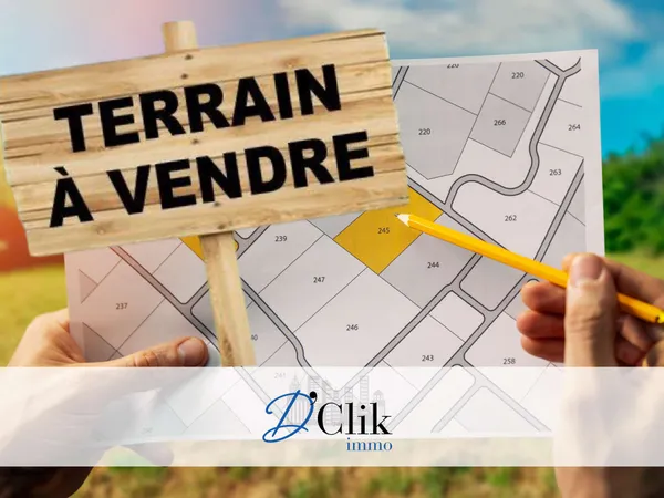 Terrain 856 m²