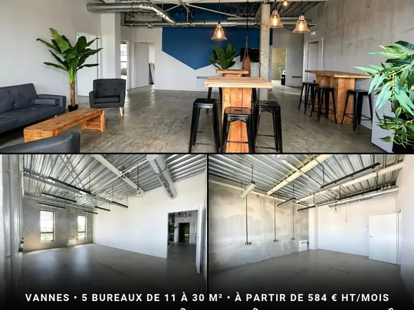 Location cabinet kinésithérapeute - Vannes (11 à 30 m²)