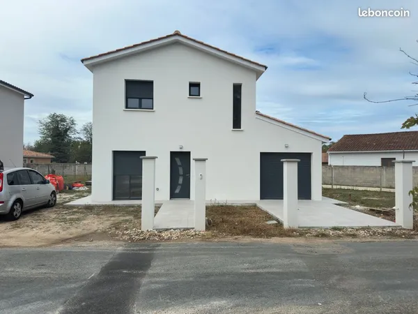 Maison neuve RE2020 - 3 ch - clim toutes pièces - Libourne/St Denis de Pile