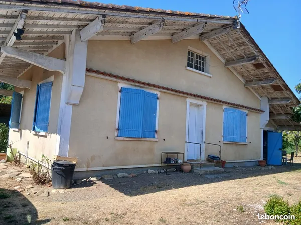 Vente maison T3 verdun sur garonne