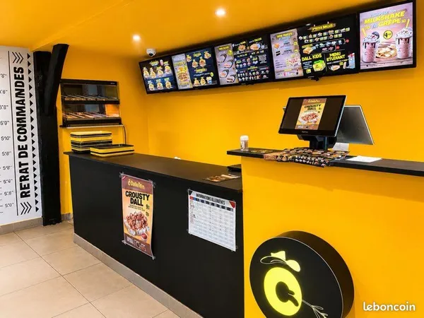 à vendre - fonds de commerce / bail commercial - snack