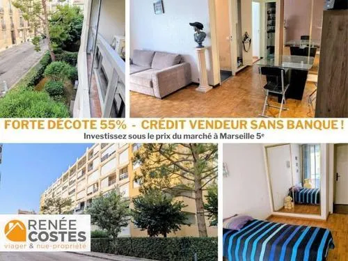 Viager occupé - H71 ans - MARSEILLE (13005)