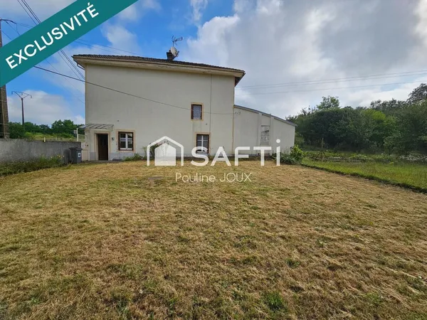 maison avec 4 pièces, dépendances et terrain
