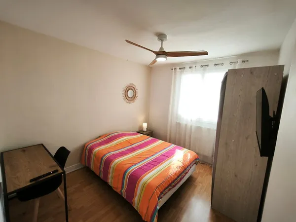 Belle chambre toute équipée proche de Lyon 2