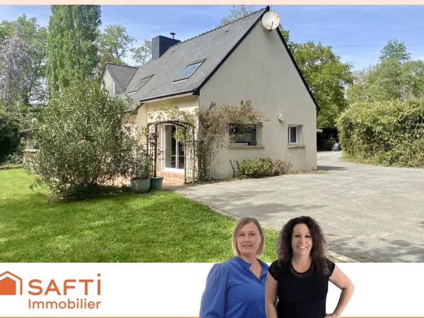 Maison familiale avec atelier indépendant