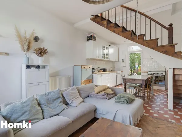 Vends maison de ville - 68 m² - 3 pièces, 2 chambres - Bordeaux 33300