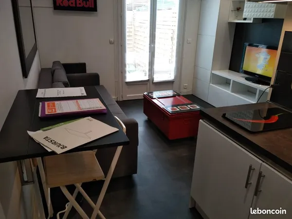 Studio meublé à louer