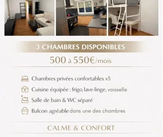 Colocation meublée - Neudorf