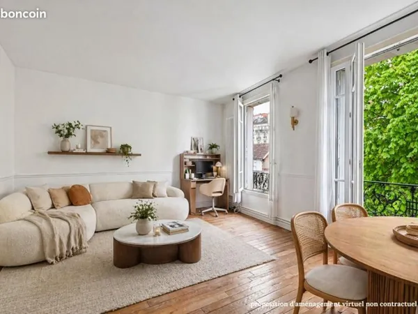 Appartement 3 pièces 69 m²