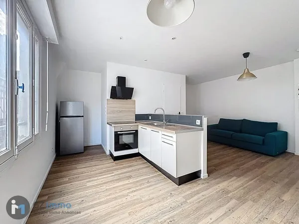 Appartement T1 de 29 m2 totalement rénové en hyper-centre