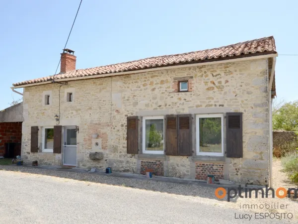 🏡 Charmante maison en pierre de 1780 pleine de caractère - Saint-Laurent-de-Céris (16) ❤️🌿