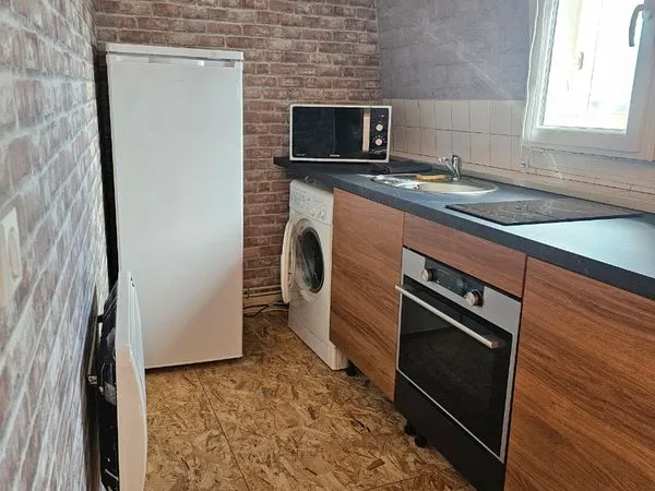 Appartement style industriel meublé