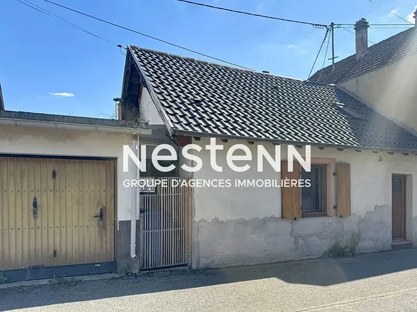 Dinsheim-sur-Bruche - Maison 3 pièces avec extérieur et fort potentiel