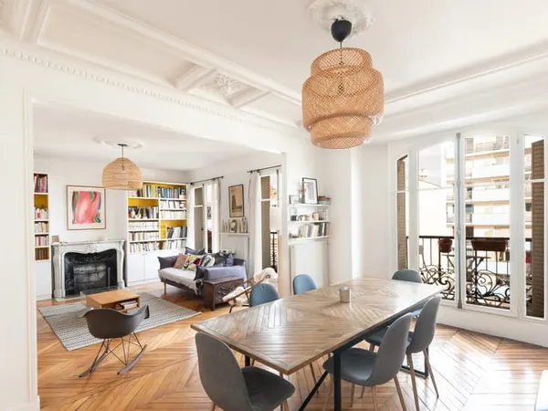 Paris 18e - MARX DORMOY - Appartement - 117,68m² Carrez - 121,61m² au sol - 3 chambres - Balcon - Ét