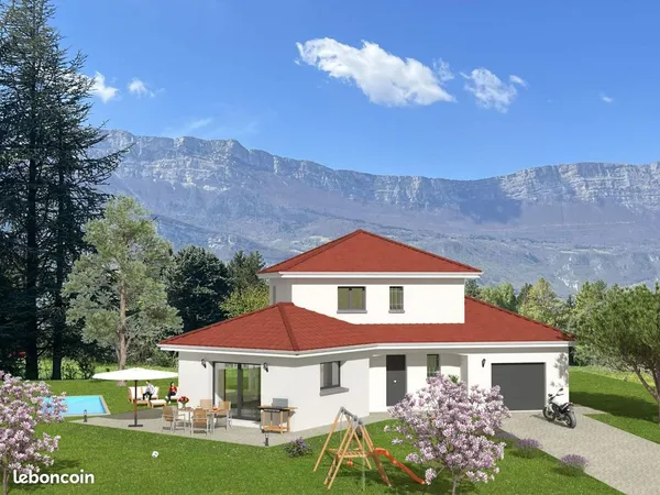 Projet de construction d'une maison 122 m² avec terrain à CORENC (38)