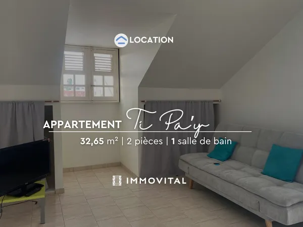 CHARMANT APPARTEMENT T2 MEUBLÉ À LOUER, DANS LE QUARTIER DE