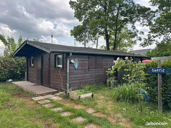 Location chalet à l'année - Montdidier (80500) - 1 à 2 personnes - 550 /mois - APL possible