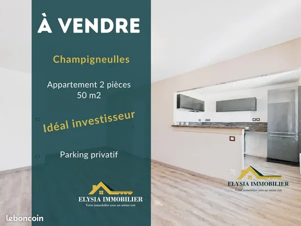 Appartement 2 pièces 50 m²