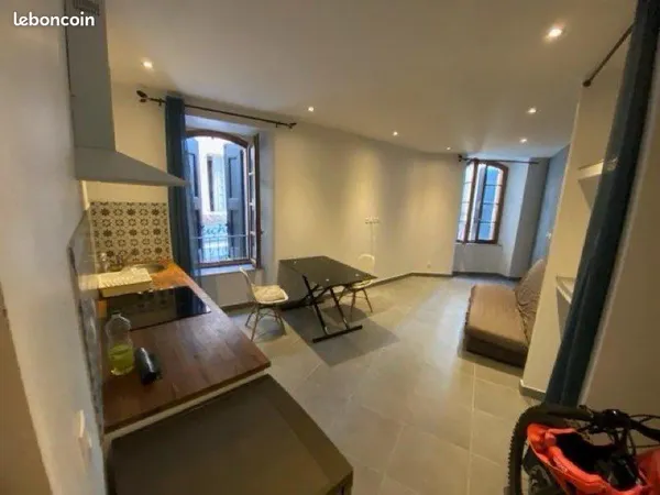 🏡 Studio meublé climatisé 25m² - Centre-ville Anduze