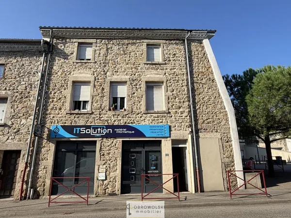 IMMEUBLE local commercial+appartement