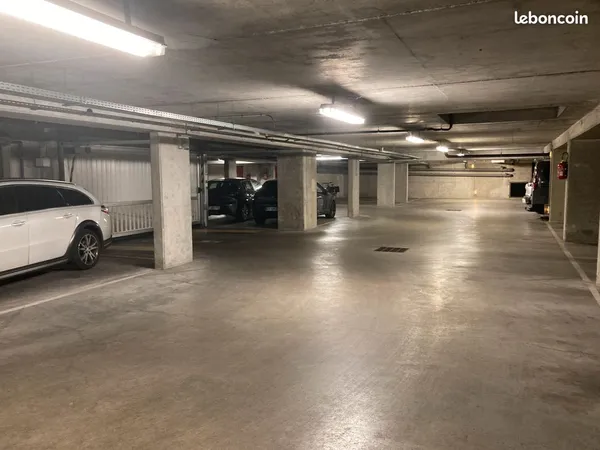 Location place de parking sous sol sécurisée