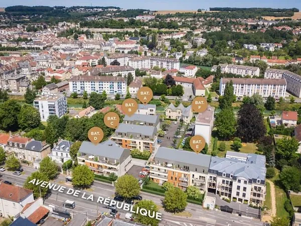 Appartement 2 pièces 44 m²