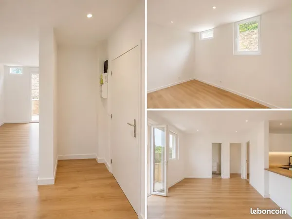 Appartement T3 en rez de jardin