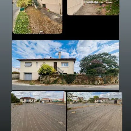 Maison sur sous sol bourg de villiers en plaine